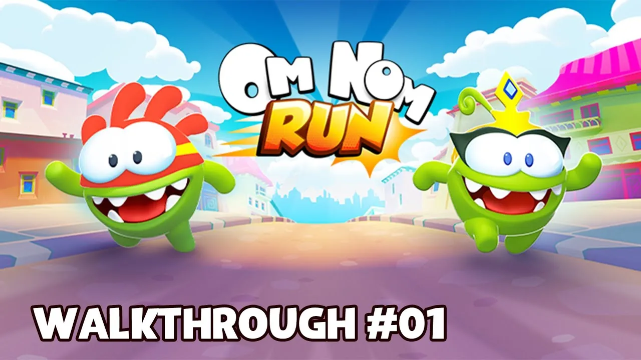 om nom run chay dua 1